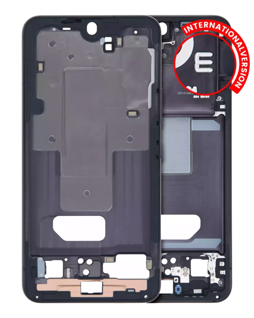 Mid-Frame Housing For Samsung Galaxy S22 5G (International Version) (Phantom Black)