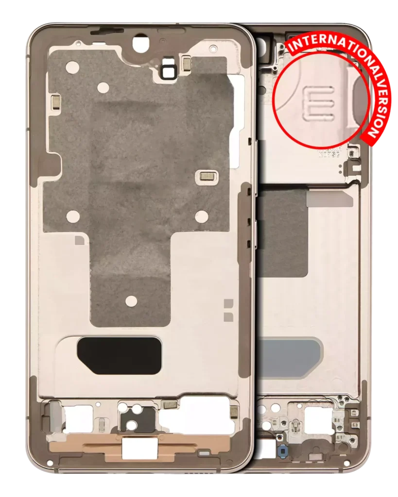 Mid-Frame Housing For Samsung Galaxy S22 5G (International Version) (Pink Gold)