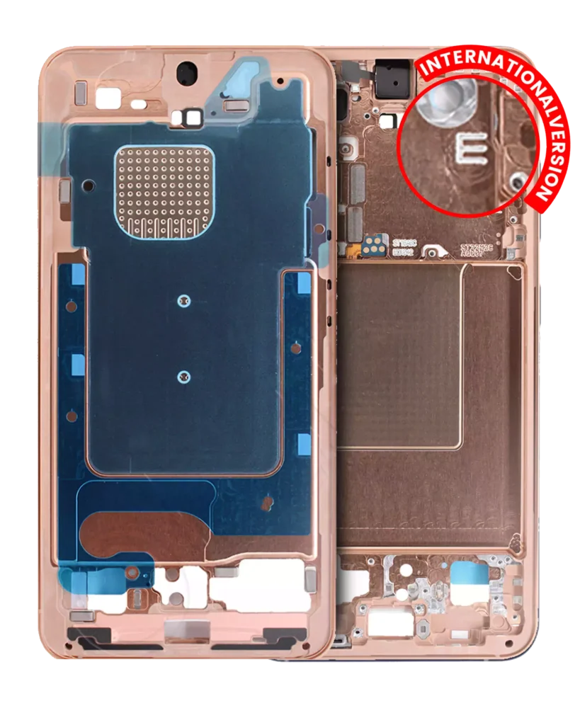 Mid-Frame Housing For Samsung Galaxy S24 5G (International version) (Service Pack) (Sandstone Orange)