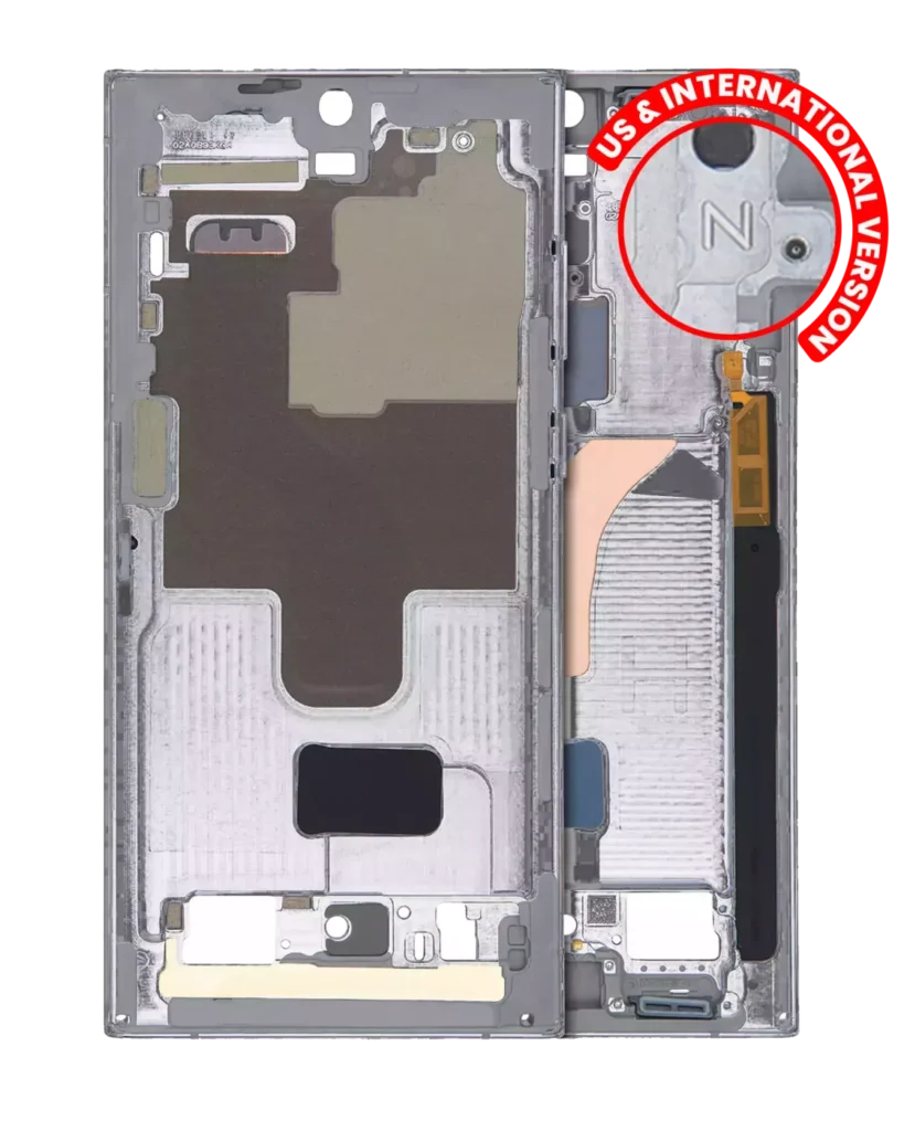 Mid-Frame Housing For Samsung Galaxy S22 Ultra 5G (US & International Version) (Graphite)