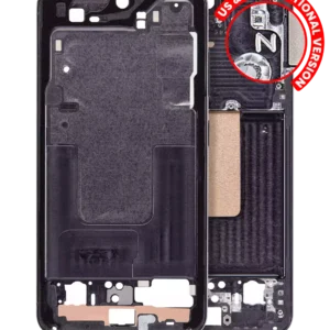 Mid-Frame Housing For Samsung Galaxy S23 5G (US & International Version) (Phantom Black)