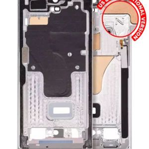 Mid-Frame Housing For Samsung Galaxy S23 Ultra 5G (US & International Version) (Sky Blue / Lime)