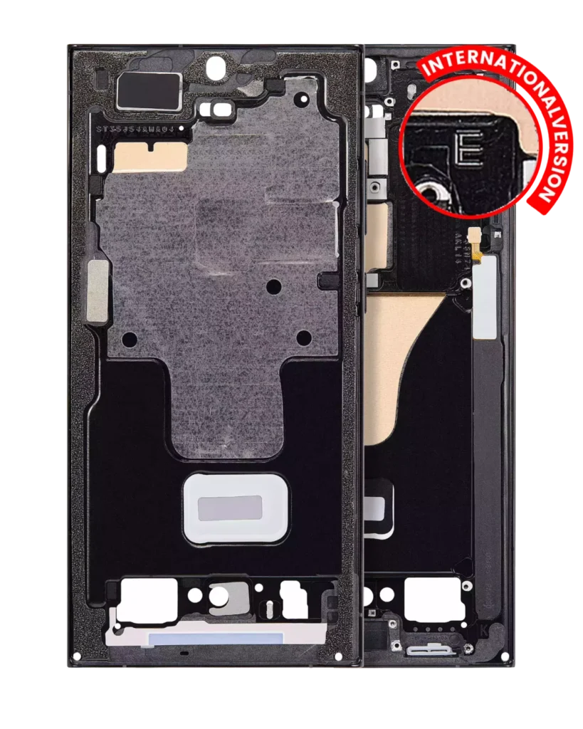 Mid-Frame Housing For Samsung Galaxy S23 Ultra 5G (International Version) (Graphite)