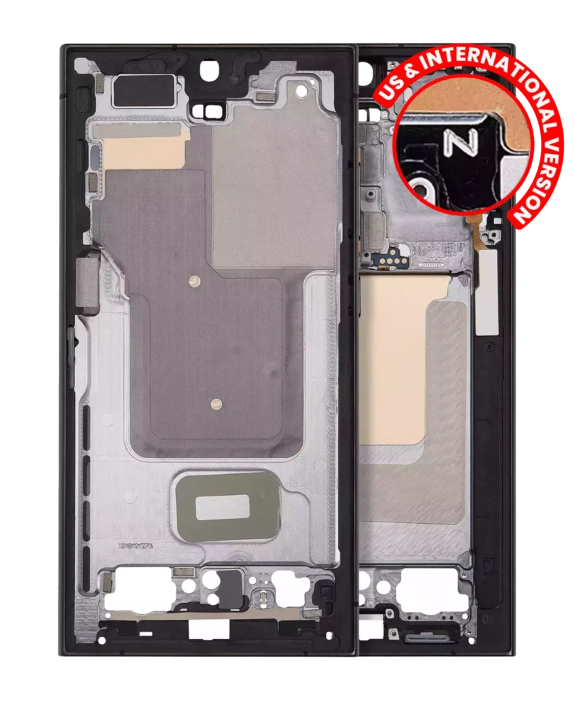 Mid-Frame Housing For Samsung Galaxy S24 Ultra 5G (US & International Version) (Titanium Black)
