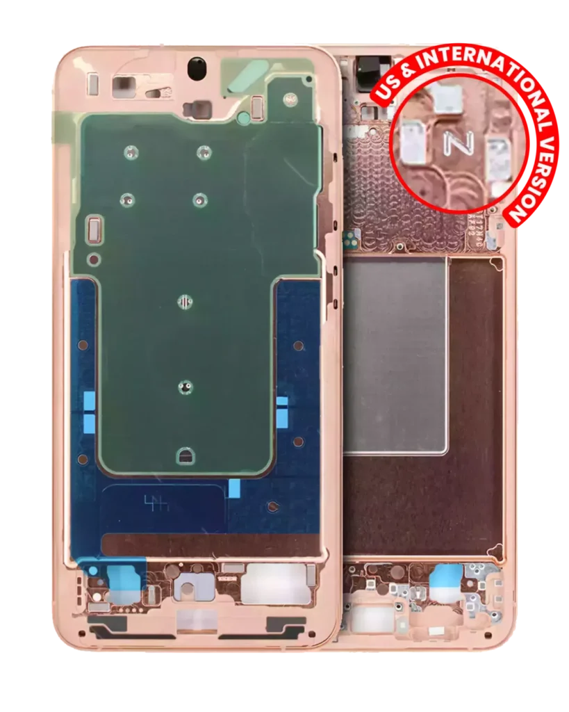 Mid-Frame Housing For Samsung Galaxy S24 Plus 5G (US & International Version) (Sandstone Orange)