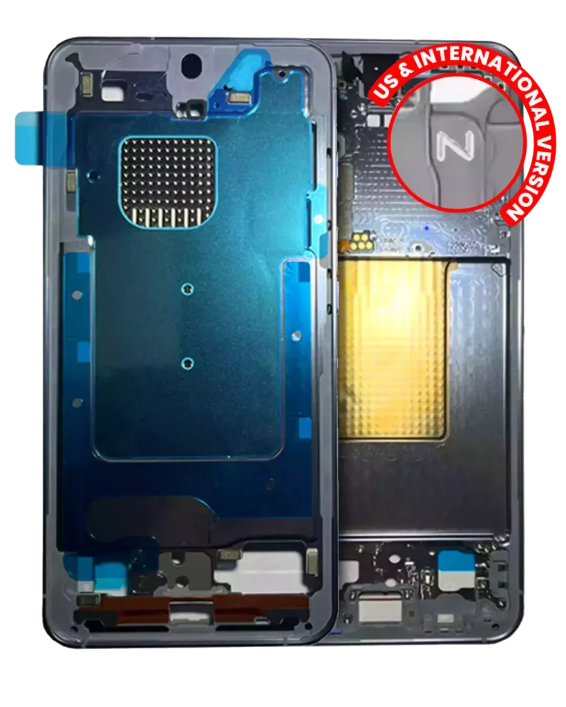 Mid-Frame Housing For Samsung Galaxy S24 5G (US & International Version) (Sapphire Blue)