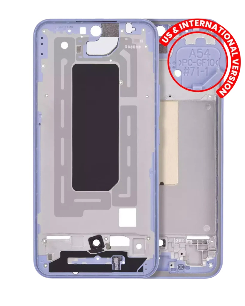 Mid-Frame Housing For Samsung Galaxy A54 5G (A546 / 2023) (US & International Version) (Violet)