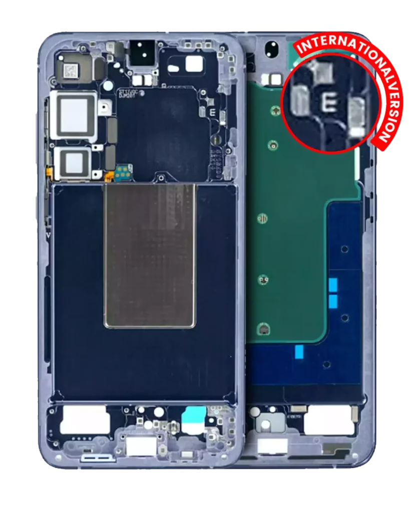 Mid-Frame Housing For Samsung Galaxy S24 Plus 5G (International version) (Service Pack) (Cobalt Violet)