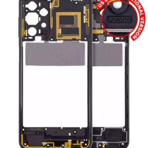 Mid-Frame Housing For Samsung Galaxy A23 5G (A236B / 2022) (International Version) (Black)
