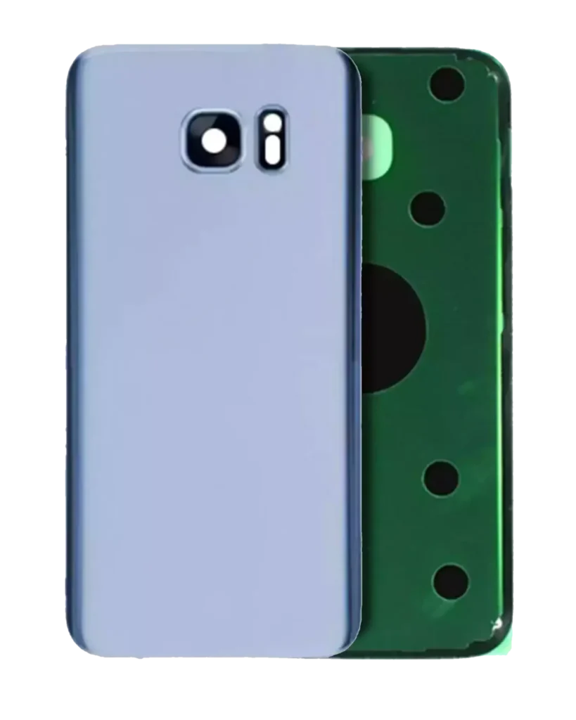 Back Cover Glass For Samsung Galaxy S7 Edge (Service Pack) (Blue)