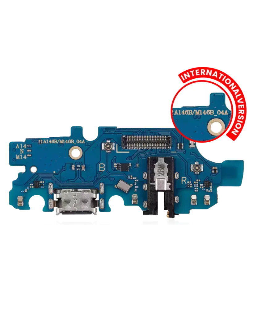 Charging Port Board With Headphone Jack For Samsung Galaxy A14 5G (A146B / 2023) (International Version) (Aftermarket Plus)