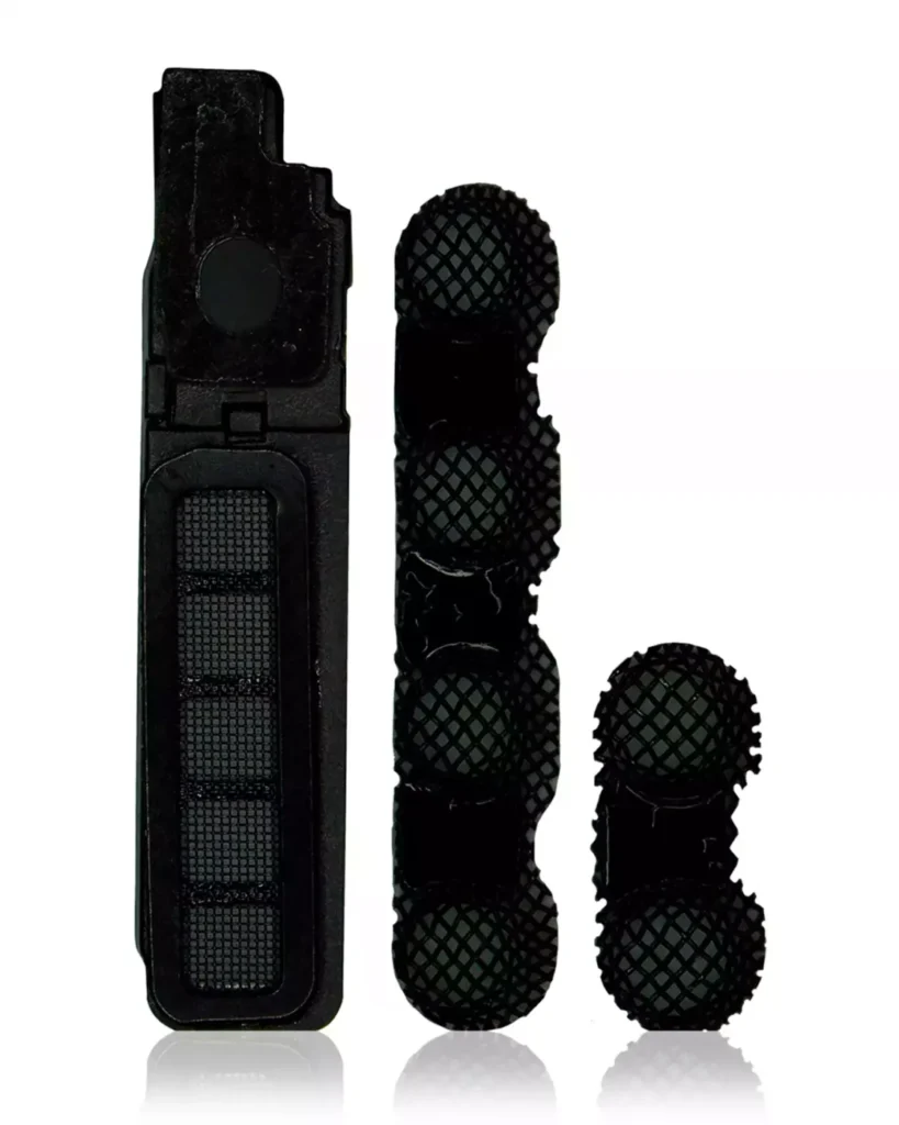 Loudspeaker / Mic Mesh For iPhone XR (Black) (10 Pack)