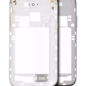 Mid-Frame Housing For Samsung Galaxy Note 2 (With Small Parts) (White)
