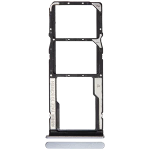 Dual Sim Card Tray For Xiaomi Redmi 11 Prime 5G / Note 11E 5G (Chrome Silver)