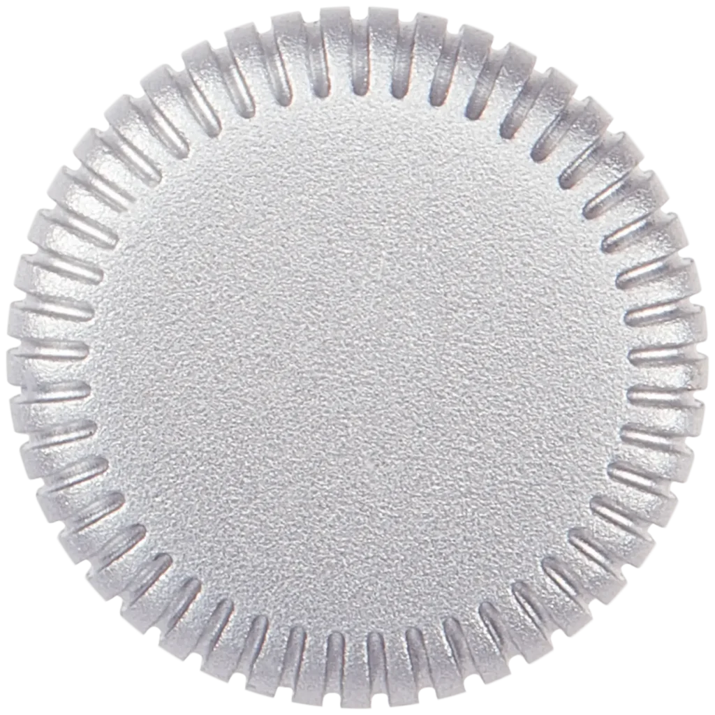 Crown Nut For Watch Series SE (1st / 2nd Gen) (40MM / 44MM) (GPS Version) (Silver)