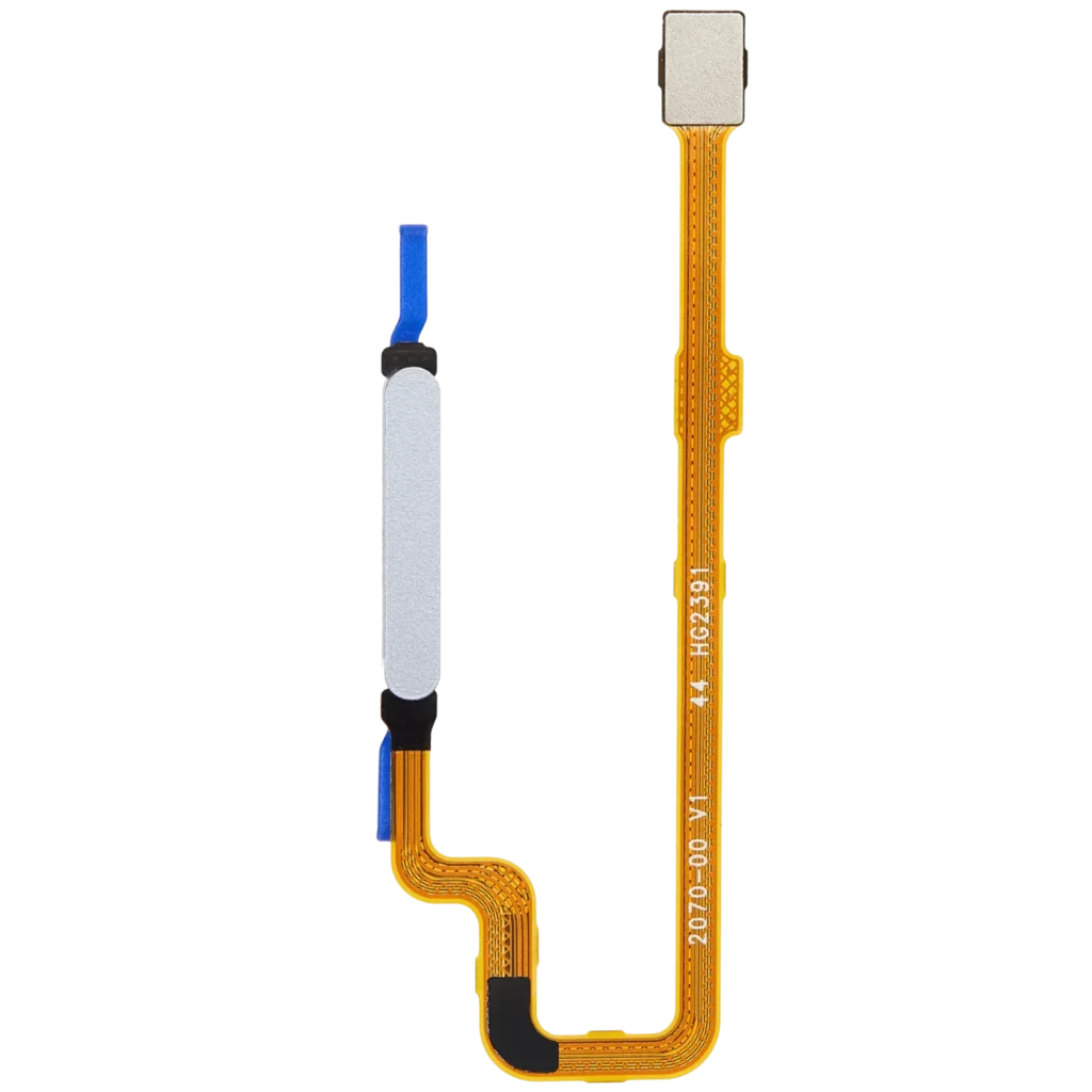 Fingerprint Reader With Flex Cable For Xiaomi Redmi 11 Prime 5G / Note 11E 5G (Chrome Silver)