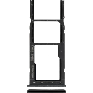 Dual Sim Card Tray For Samsung Galaxy A20 (A205 / 2019) / A30 (A305 / 2019) / A50 (A505 / 2019) (Black)