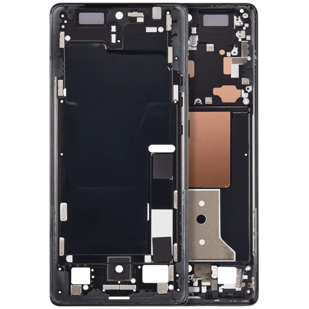 LCD-Frame For Motorola Edge Plus / Edge 40 Pro (XT2301 / 2023) (Black)