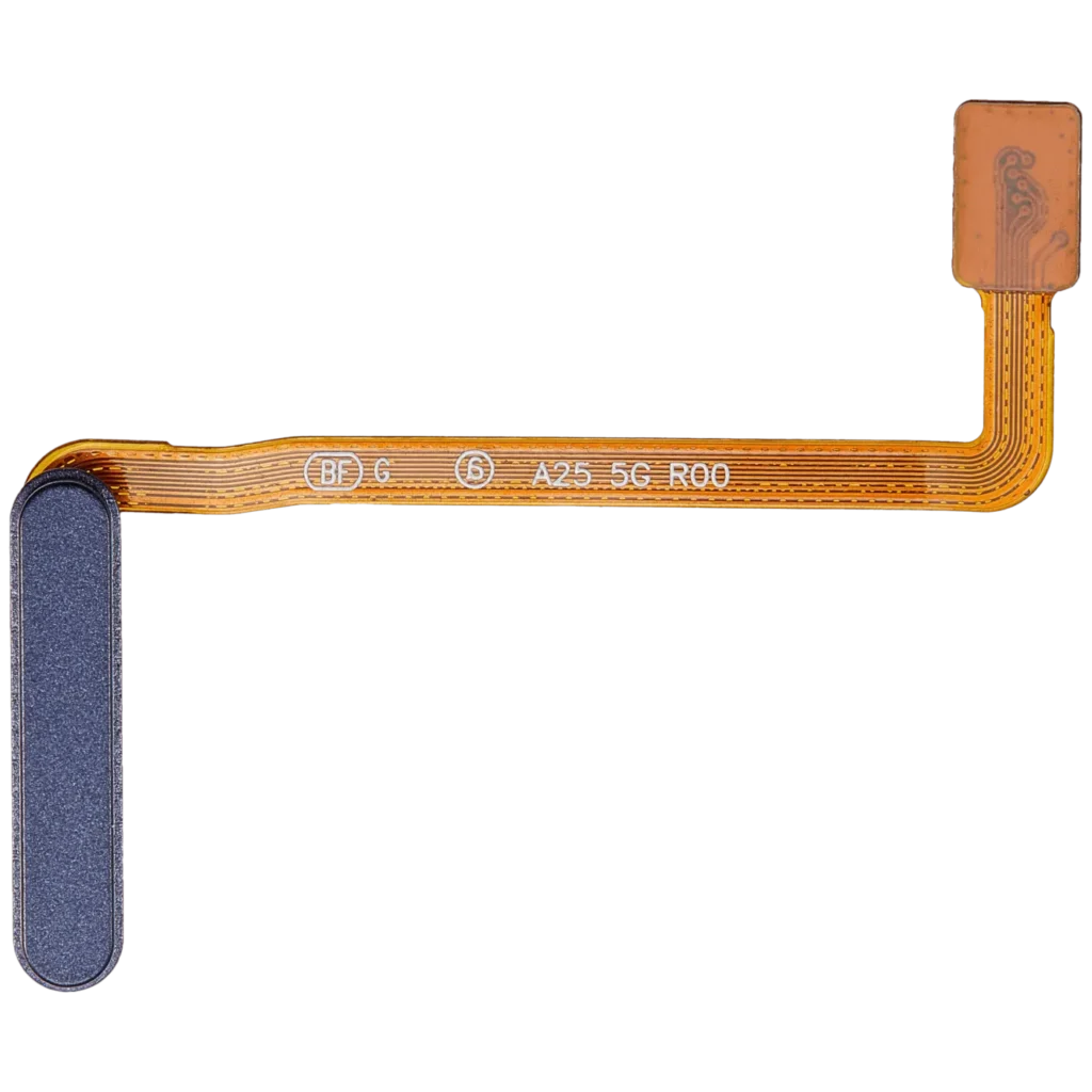 Fingerprint Reader With Flex Cable For Samsung Galaxy A25 5G (A256 / 2023) (Premium) (Brave Black)