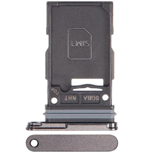 Single Sim Card Tray For Samsung Galaxy S24 FE 5G (Premium) (Graphite)