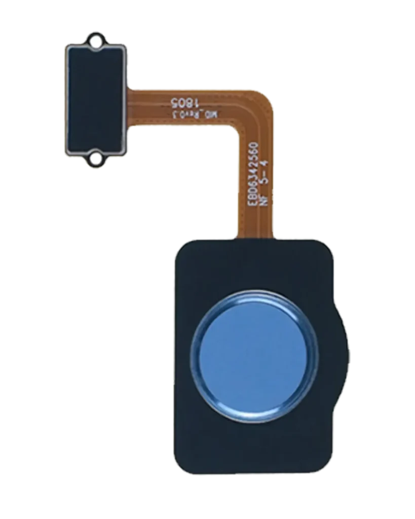 Fingerprint Reader With Flex Cable For LG Q7 Alpha / Q7 Plus (Light Blue)