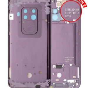 Mid-Frame Housing For Motorola One Zoom (XT2010-01 / 2019) / Z4 (XT1980 / 2019) (Version 2) (Cosmic Purple)