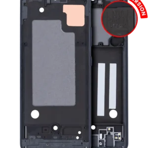Mid-Frame Housing For Samsung Galaxy A71 5G (US Version) (Prism Cube Black)
