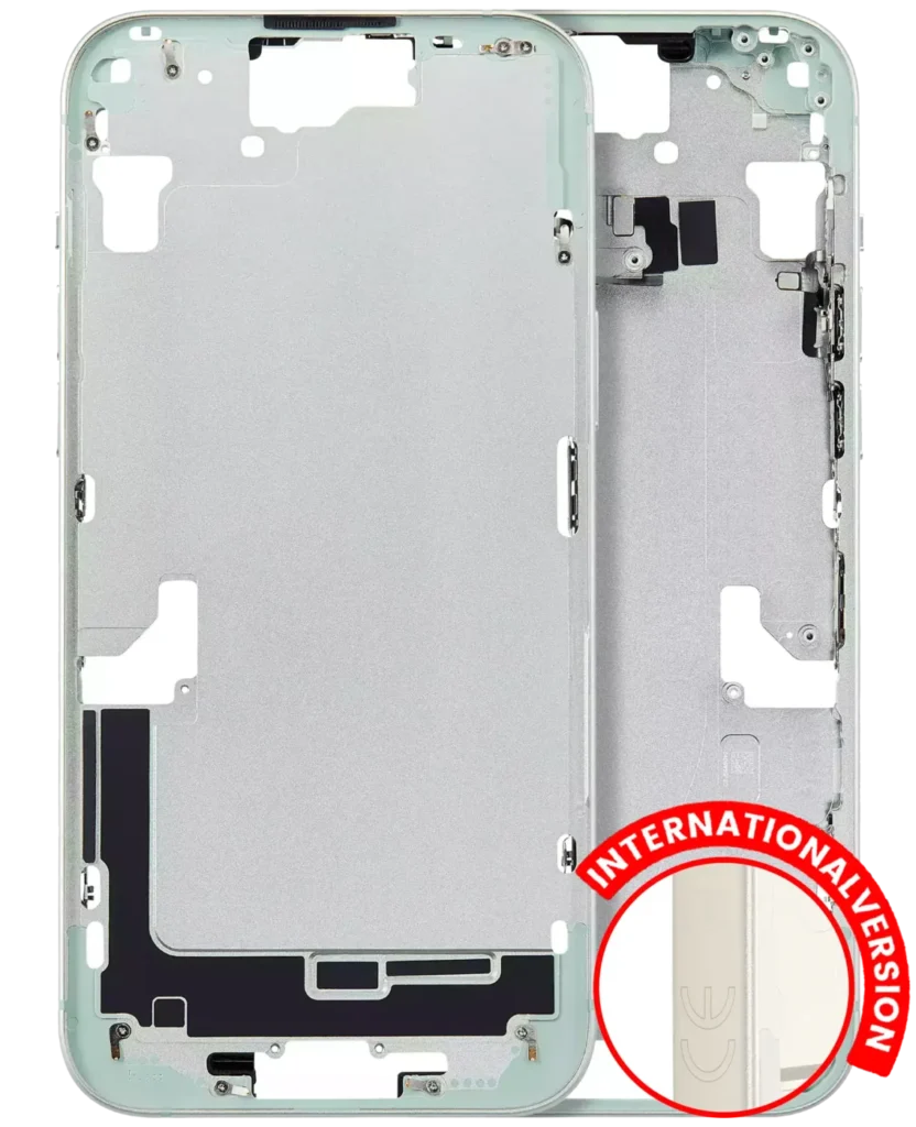 Mid-Frame Housing W/ Small Parts For iPhone 15 Plus (EU / Global Version) (Aftermarket Plus) (Green)