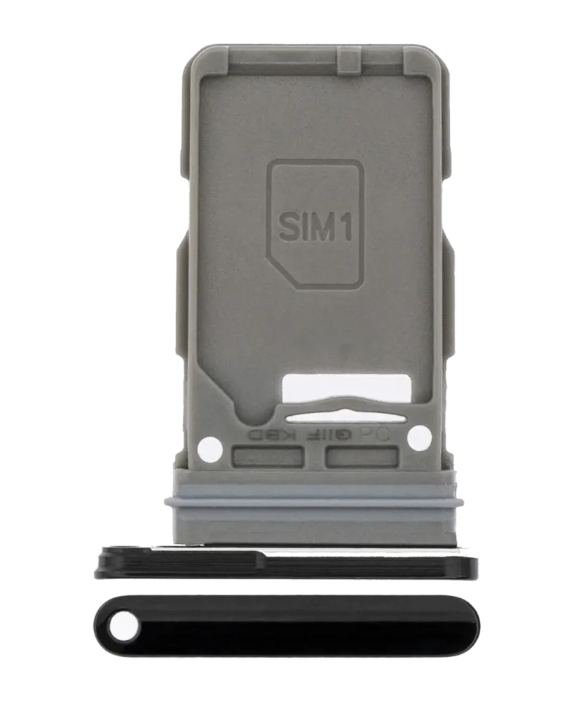 Single Sim Card Tray For Samsung Galaxy S21 Plus (Phantom Black)
