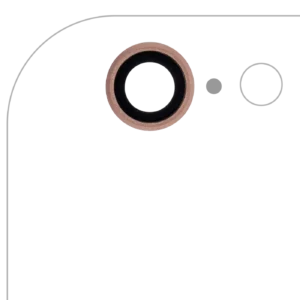 Back Camera Lens For iPhone 6 / 6S (Real Sapphire) (Premium) (Rose Gold) (10 Pack)