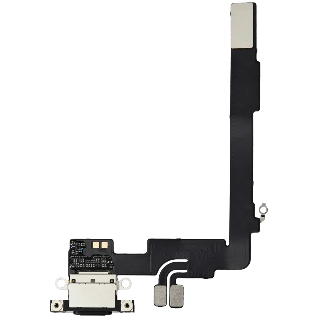 Charging Port Flex Cable For iPhone 16 Pro Max (Aftermarket Plus) (Black Titanium)