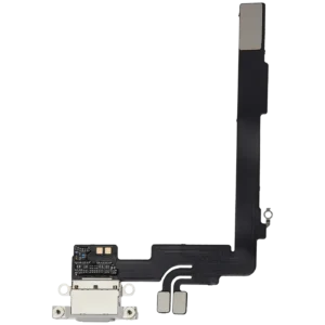 Charging Port Flex Cable For iPhone 16 Pro Max (Aftermarket Plus) (White Titanium)