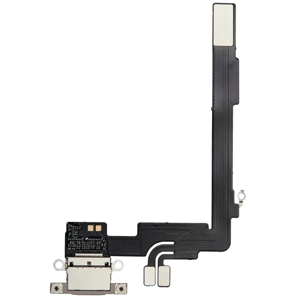 Charging Port Flex Cable For iPhone 16 Pro Max (Aftermarket Plus) (Natural Titanium)