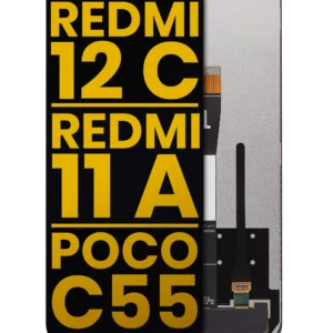 LCD Assembly Without Frame For Xiaomi Redmi 12C / Redmi 11A / Poco C55 (Refurbished) (All Colors)