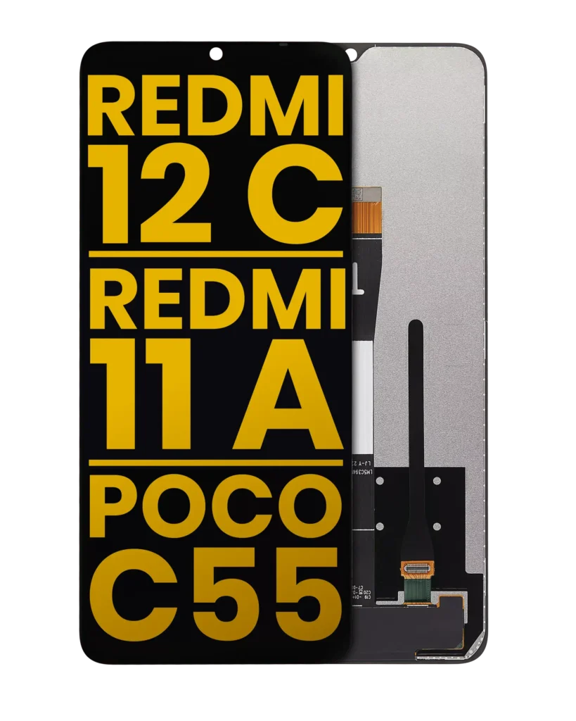 LCD Assembly Without Frame For Xiaomi Redmi 12C / Redmi 11A / Poco C55 (Refurbished) (All Colors)