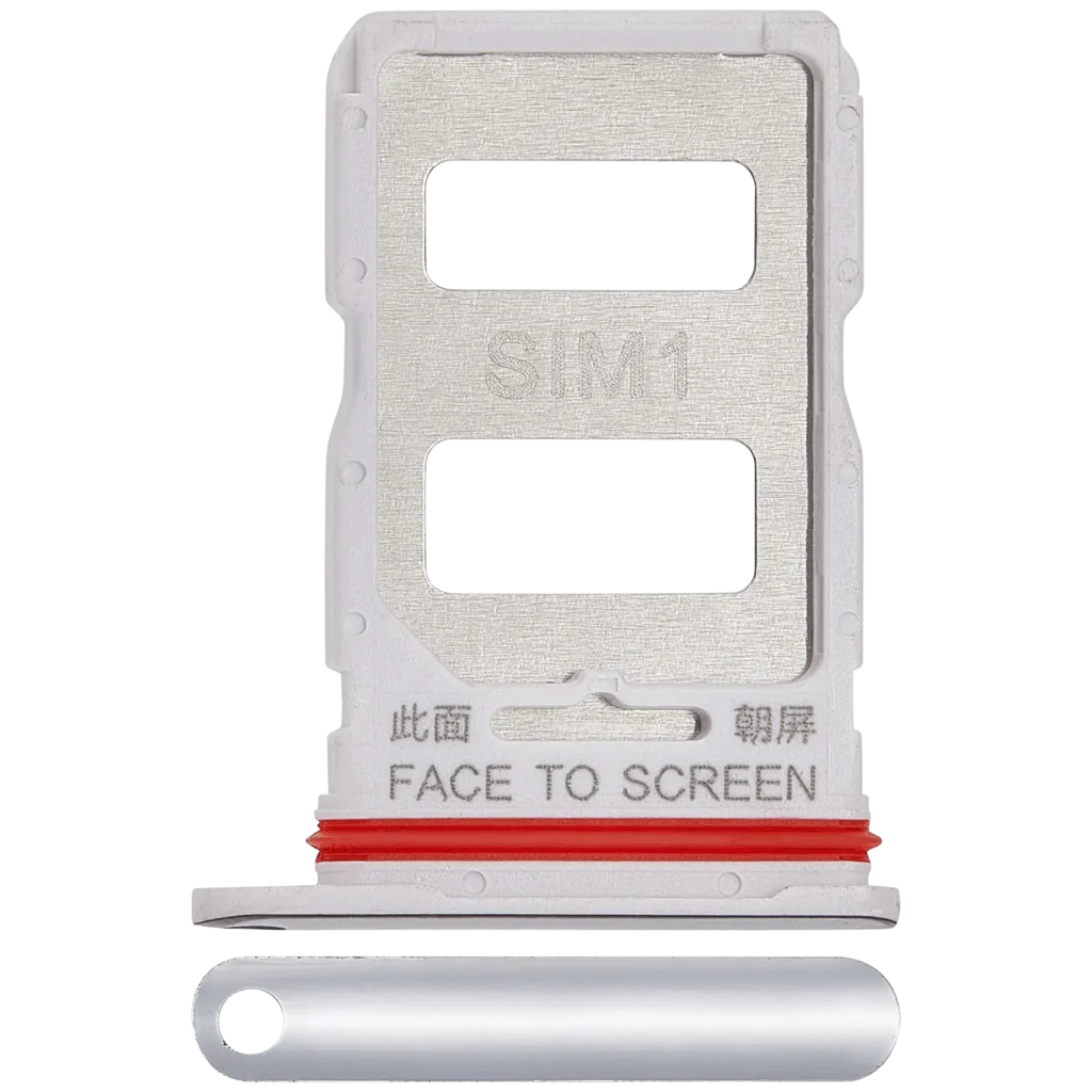 Sim Card Tray For Xiaomi 12T Pro (Silver)