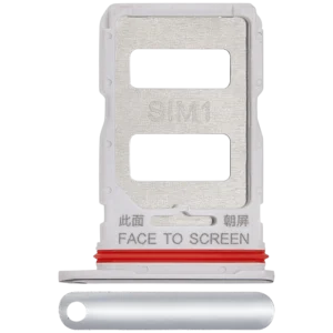 Sim Card Tray For Xiaomi 12T Pro (Silver)