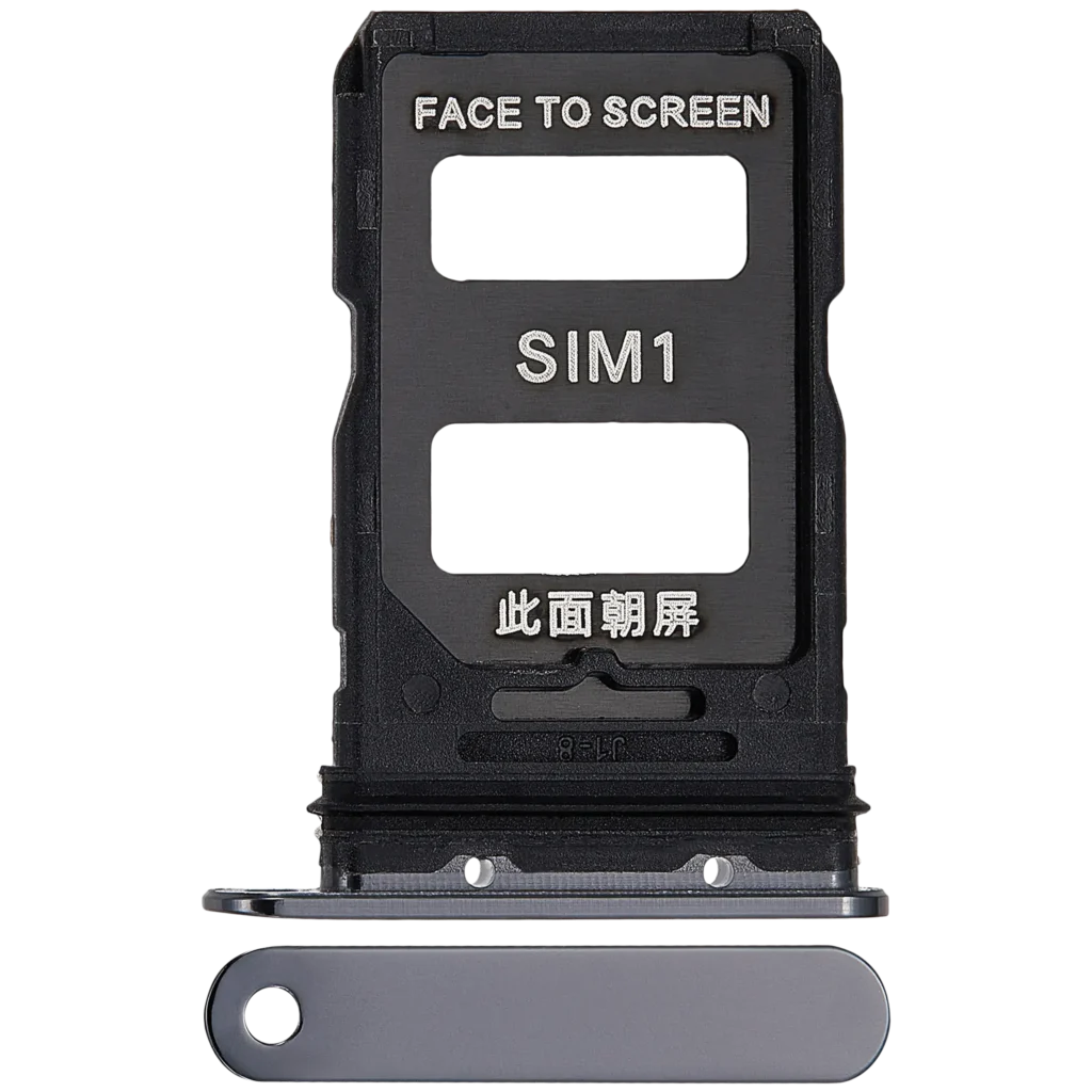 Sim Card Tray For Xiaomi 14 (Black)