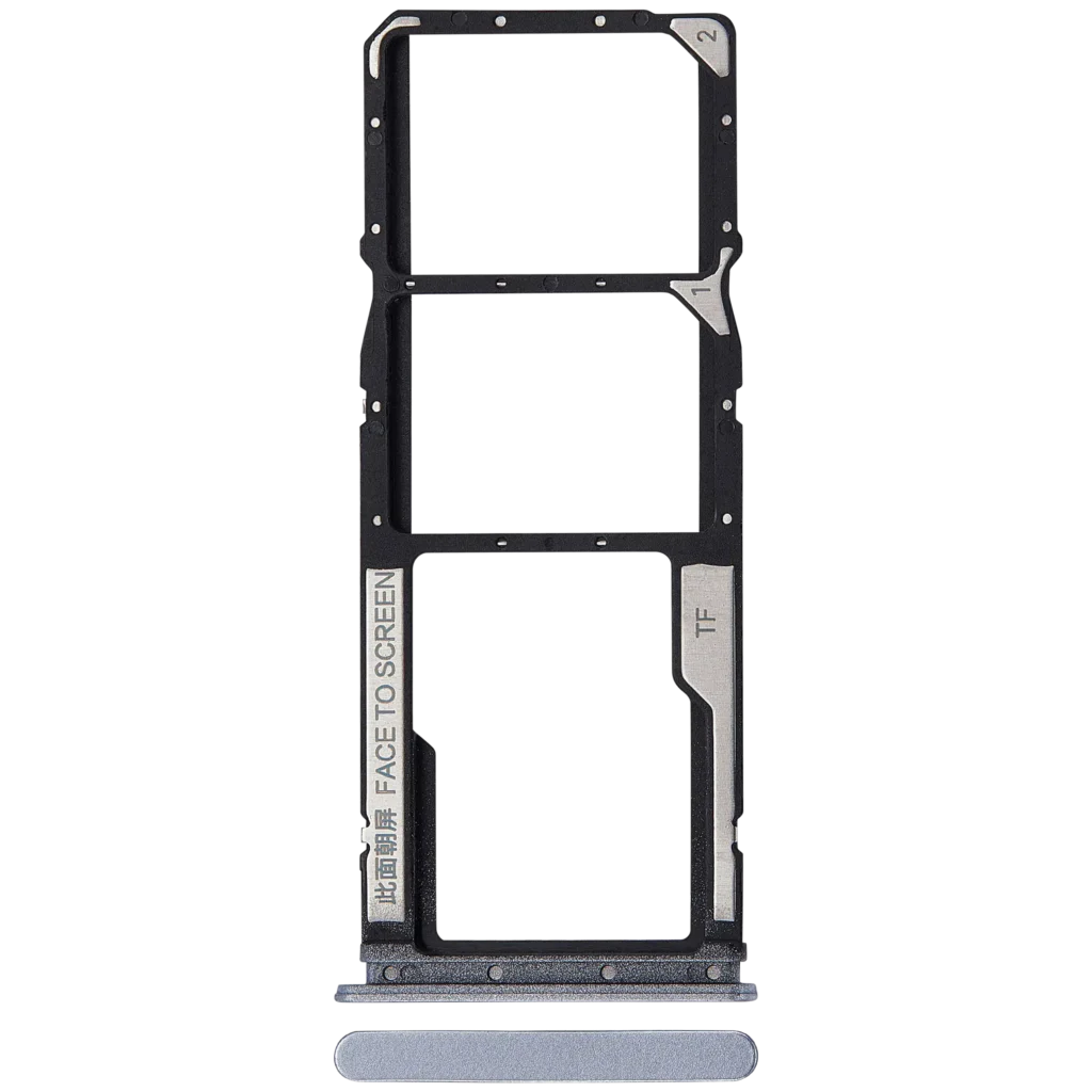 Sim Card Tray For Xiaomi Redmi 10 5G (Chrome Silver)