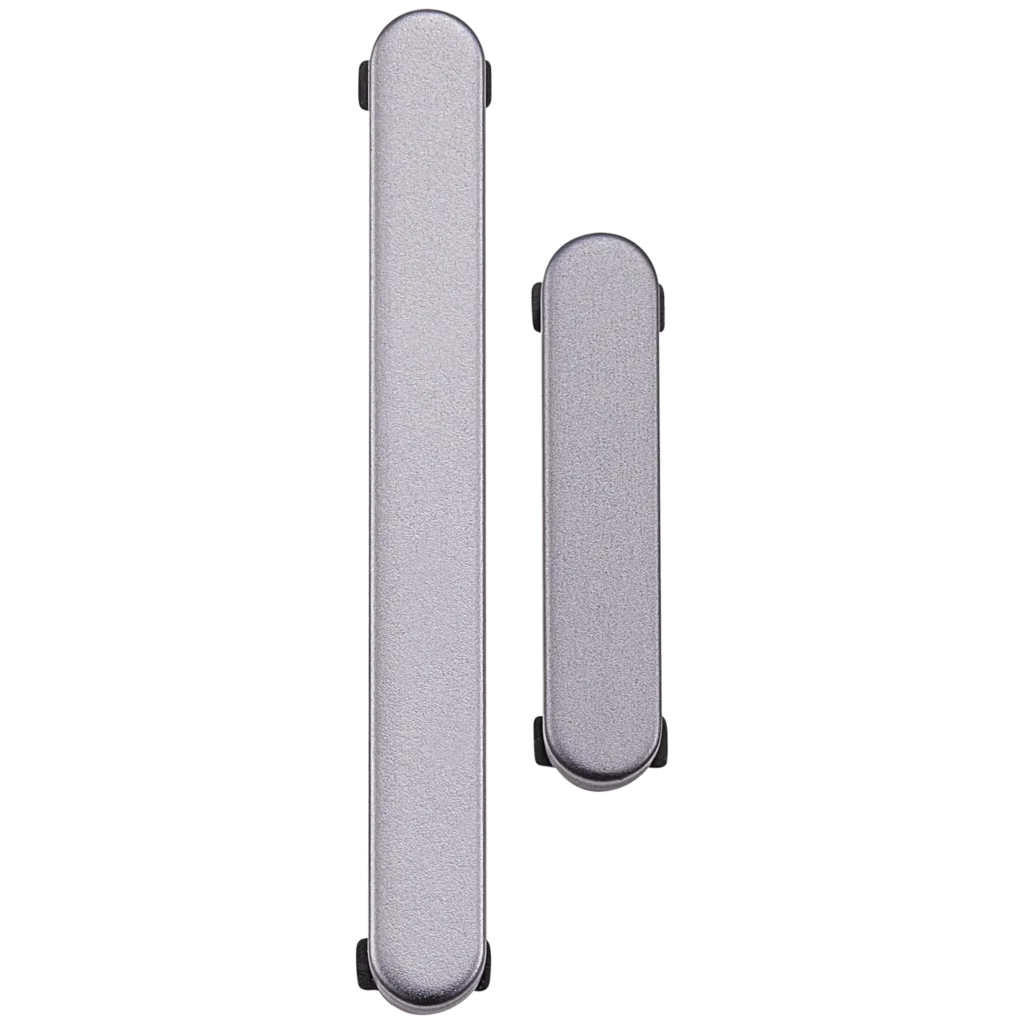 Hard Buttons (Power / Volume) For Samsung Galaxy S25 / S25 Plus (Premium) (Silver Shadow)