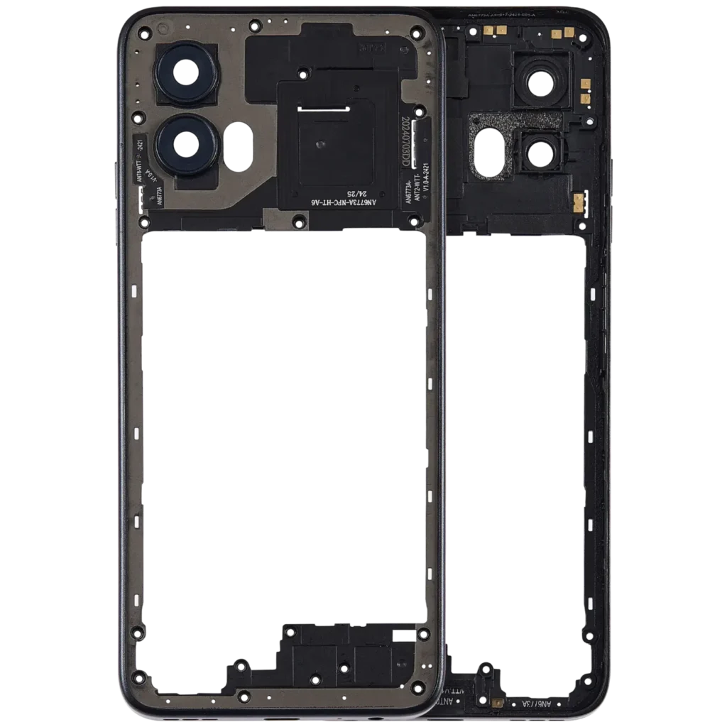 Mid-Frame Housing For Moto G Power 5G (XT2415 / 2024) (Midnight Blue)