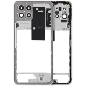 Mid-Frame Housing For T-Mobile Revvl 7 (Arctic Gray)