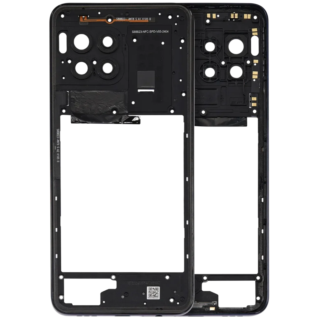 Mid-Frame Housing For T-Mobile Revvl 7 Pro (Azurite Blue)