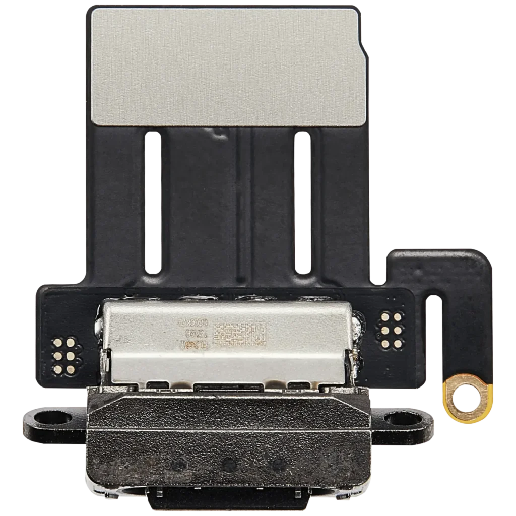 Charging Port Flex Cable For iPad Pro 11" 5th Gen (2024) / Pro 11" 6th Gen (2025) (Aftermarket Plus) (Space Black)