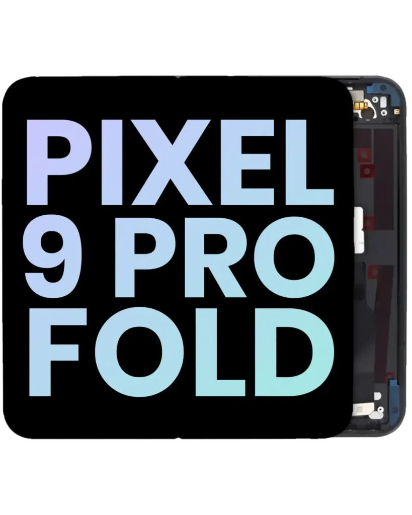 Inner OLED Display Assembly With Frame For Google Pixel 9 Pro Fold (Genuine OEM) (Carbon)