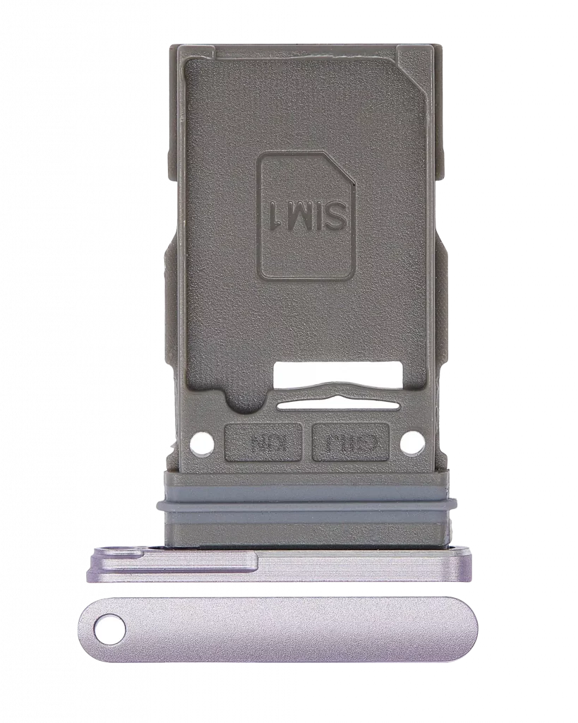 Single Sim Card Tray For Samsung Galaxy S21 FE 5G (Lavender)