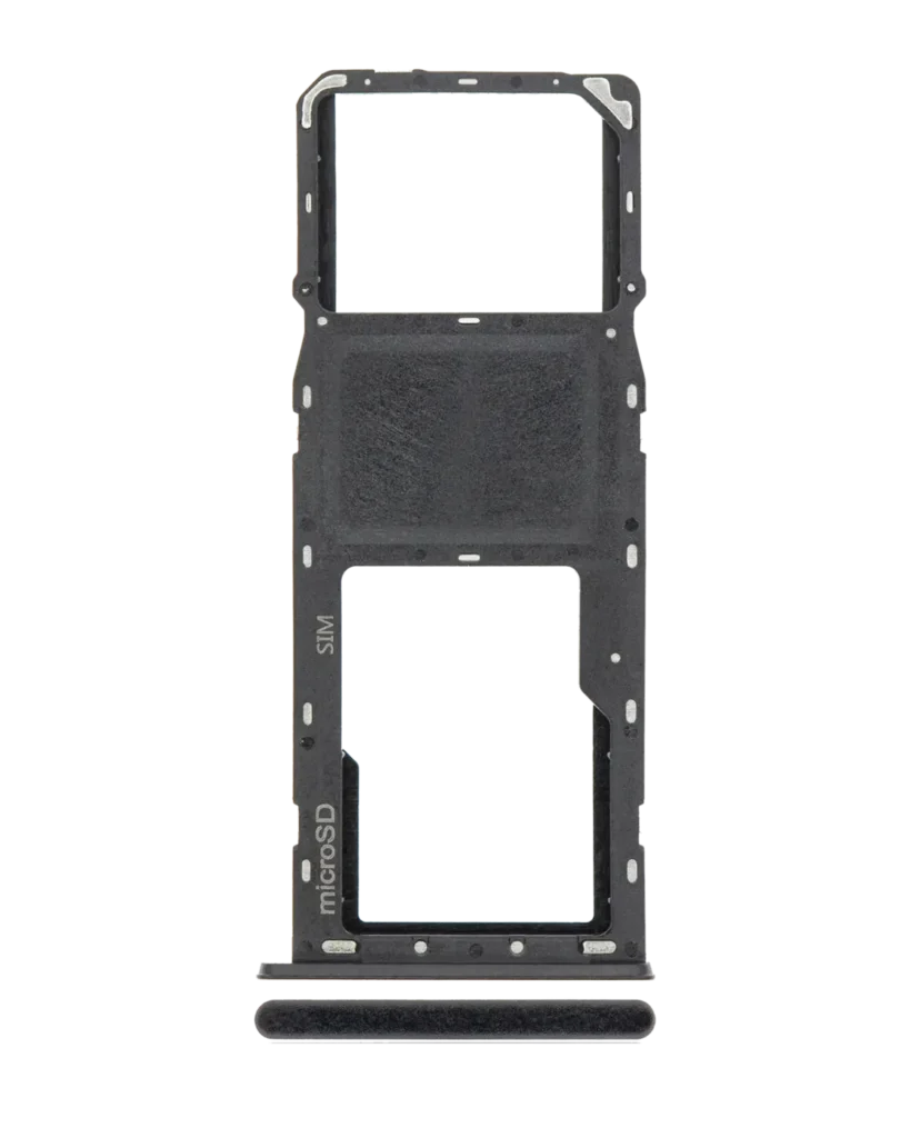 Single Sim Card Tray For Samsung Galaxy A21 (A215 / 2020) (Cosmic Gray)