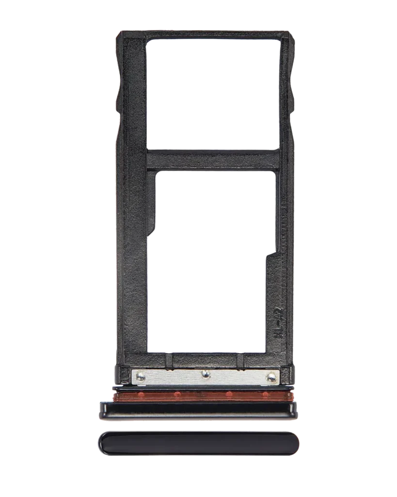 Dual Sim Card Tray For Motorola One Vision (XT1970 / 2019) / P50 (XT1970 / 2019) (Black)