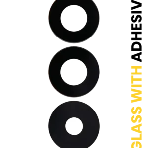 Back Camera Lens (Glass Only) With Adhesive For Samsung Galaxy A15 4G (A155 / 2023) / A15 5G (A156 / 2023) (3 Piece Set)