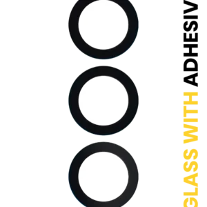 Back Camera Lens (Glass Only) With Adhesive For Samsung Galaxy S24 FE 5G (3 Piece Set)